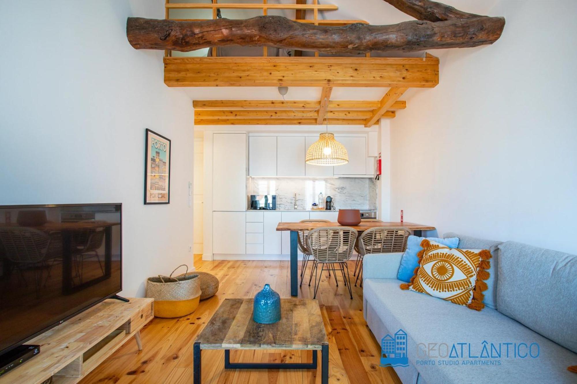 Poveiros Oak Loft - Santo Ildefonso Lejlighed Porto Eksteriør billede