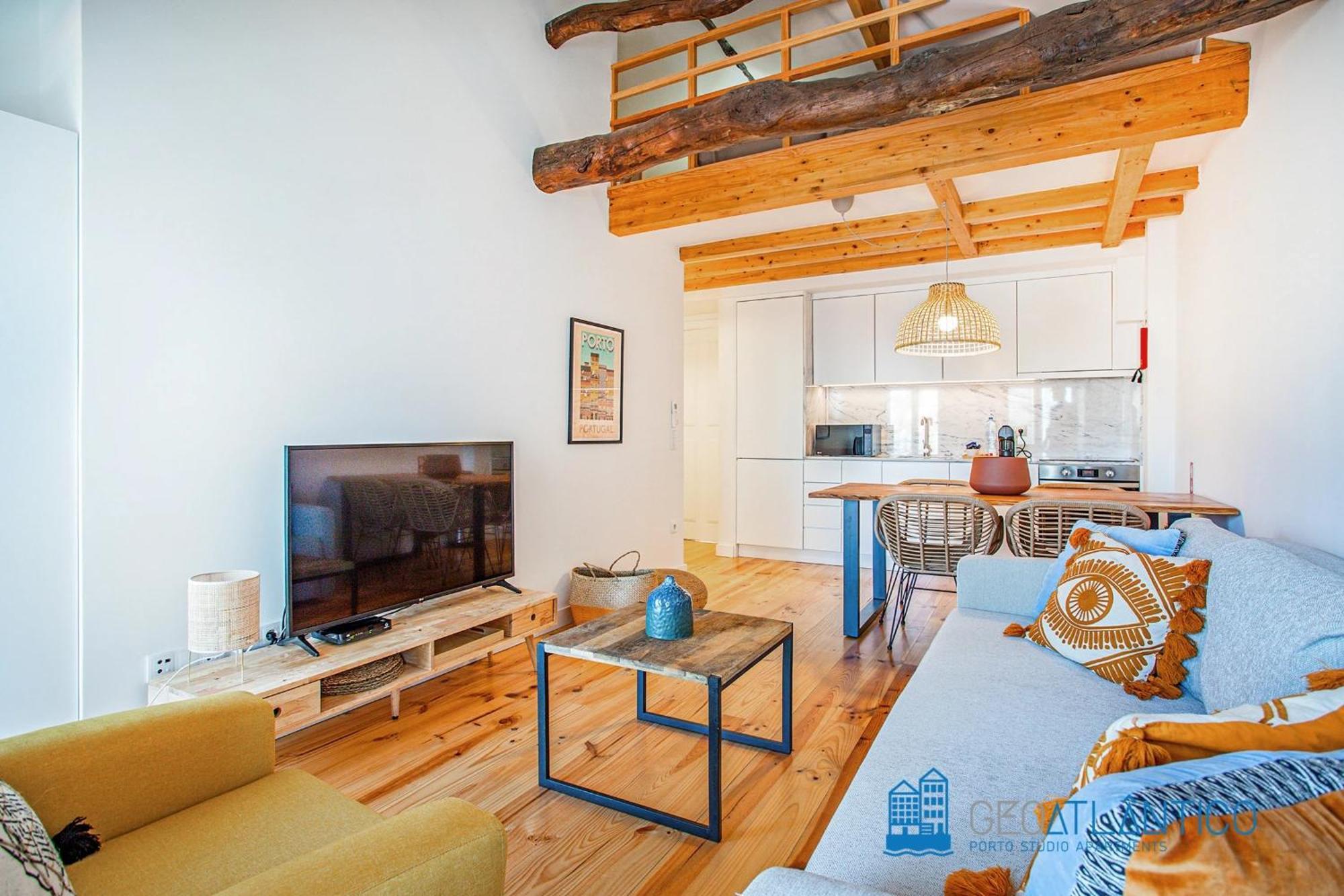 Poveiros Oak Loft - Santo Ildefonso Lejlighed Porto Eksteriør billede